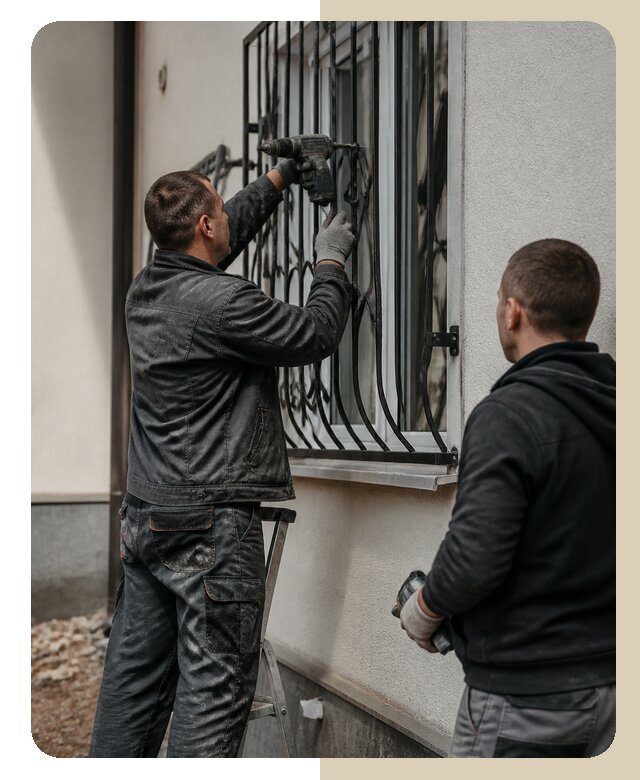 Установка наружных решеток в Донецке от 5365 р. | Дверной